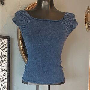 Absolutely Blue Short Sleeve Top